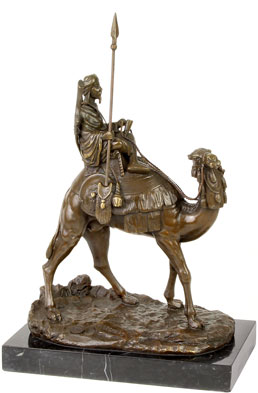 Orientalischer Reiter auf Dromedar Orientalischer Reiter auf Dromedar